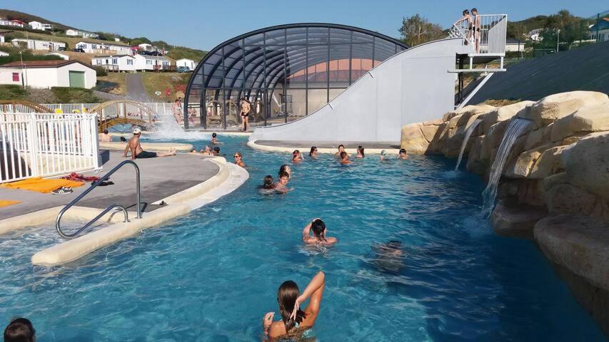Camping De La Falaise A Equihen Plage Exterior foto